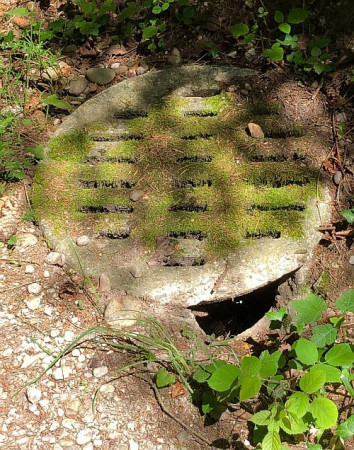 Tasten wie beim Klavier,  warten auf Regenwasser hier!  